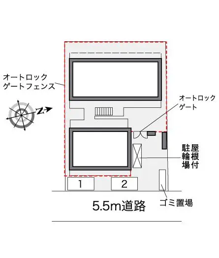 レオパレスソフィア　壱番館 2