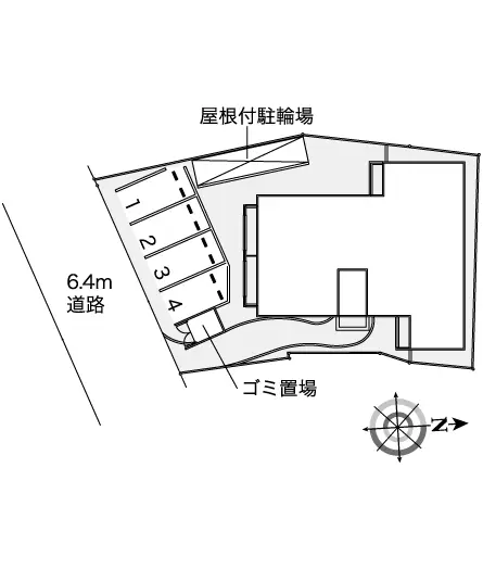 レオパレス別所新町ＬＡ１ 2