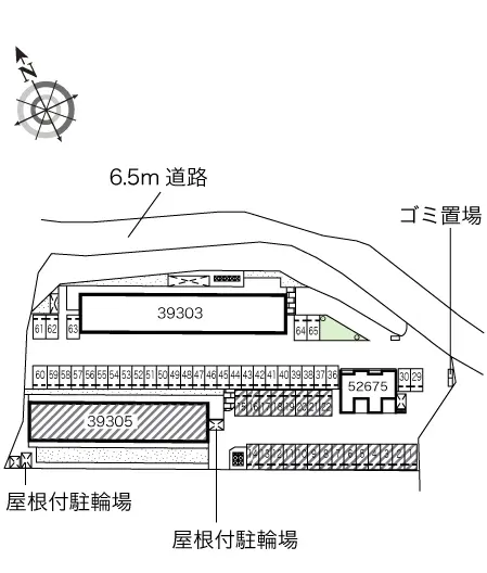 レオパレスエスポワールタワラⅢ 2