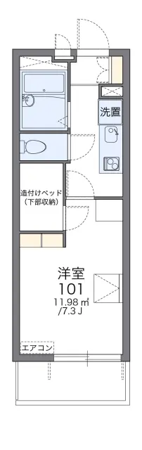 レオパレス中宗岡ドゥーエ 1