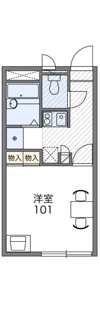 レオパレスグリーンリーフＢ 1