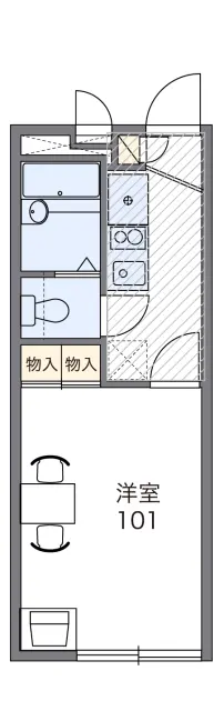 レオパレスあけしろ 1