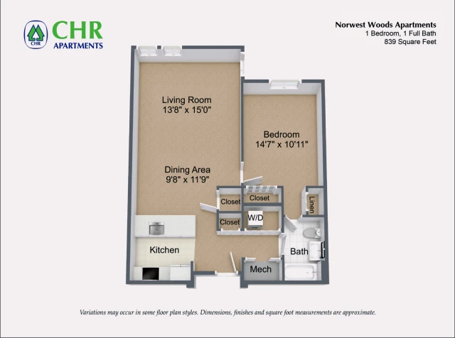 Norwest Woods - ノーウッドの学生向け宿泊施設 - 1 Bedroom
