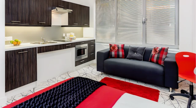Queens Gate - Southampton student accommodation - Studio Diamond