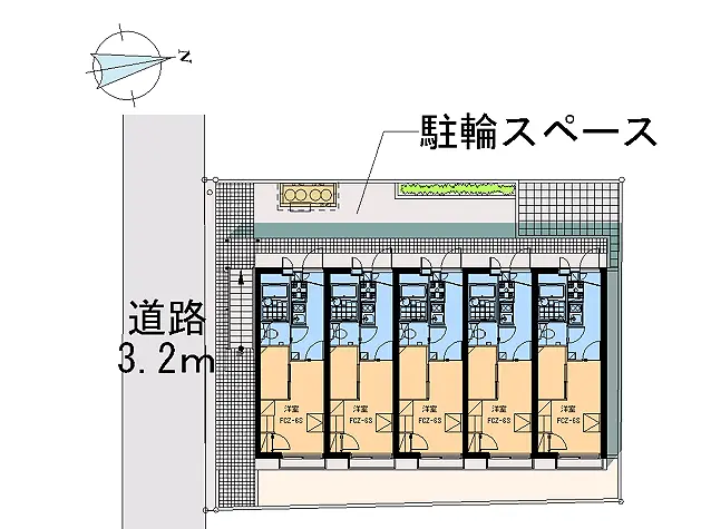レオパレスグローバルⅢ 104号室 1