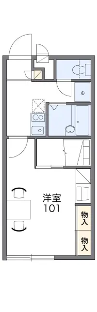 レオパレス南黒田 1