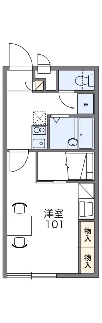 レオパレスもろのき 1