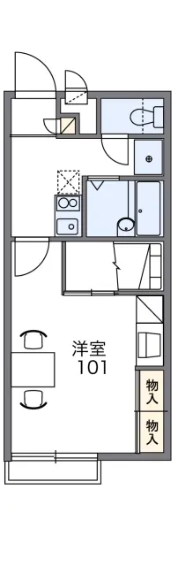 レオパレスウイング山の田Ⅰ 2