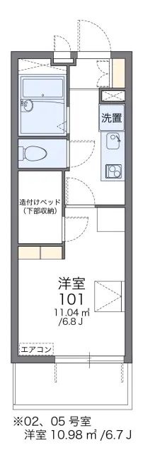 レオパレスＴＷＯビレッジ 1