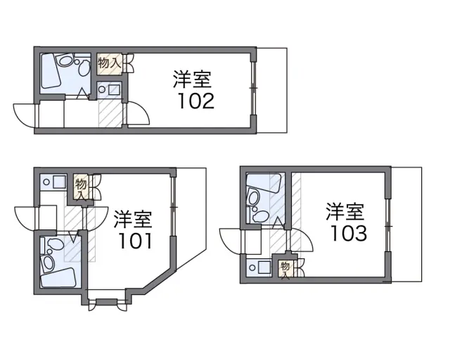 レオパレス東大宮第１２ 1