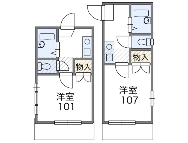 レオパレス中野第６ 1