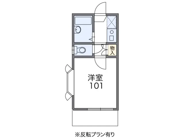 レオパレス伊勢崎第２ 1