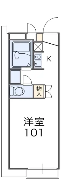 レオパレス千ーＳＥＮーⅡ 1