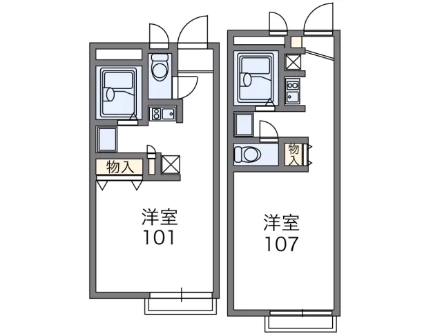 レオパレス森の泉 1