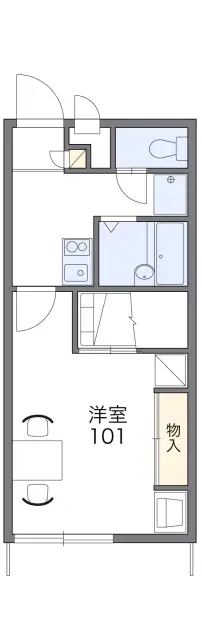 レオパレスエスポワール堀の内 1