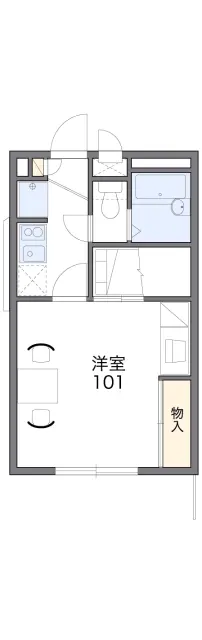 レオパレスもえぎ 1