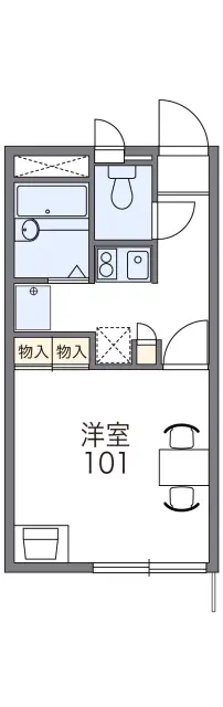 レオパレスパル片岡 1