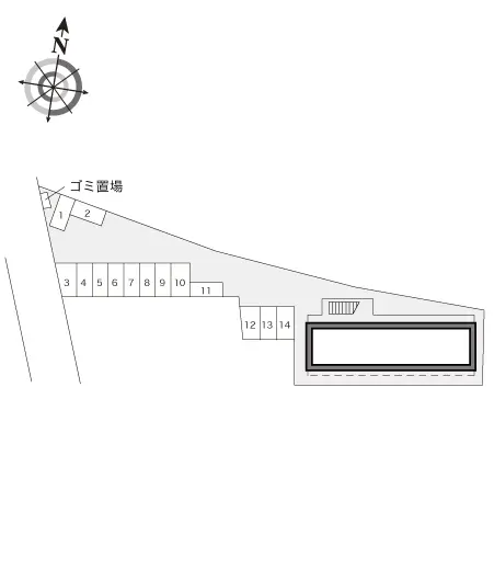 レオパレスガルデニア若葉 2