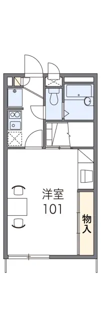 レオパレス甘木川 1