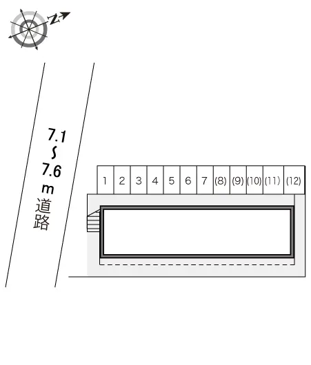 レオパレスセジュール弐番館 2