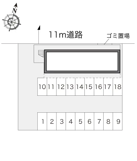 レオパレスシャルム瀬戸 2