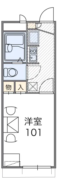 レオパレスエスペランサ石切 1
