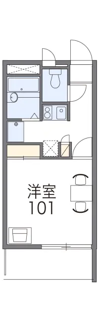 レオパレスＨＡＺＵＫＩ 1