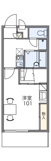 レオパレスＳＵＮＲＩＳＥ南新木 1