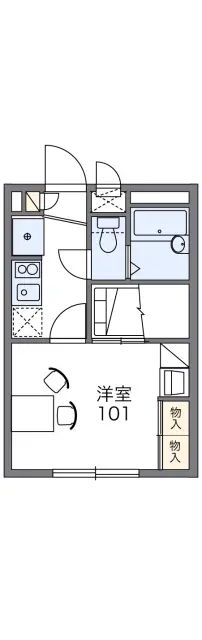 レオパレス北夙川フラット 1