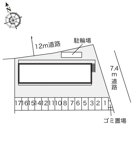 レオパレスフロレスタ 2