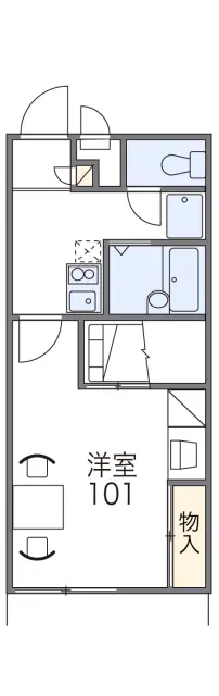 レオパレスエクセレント３号館 1