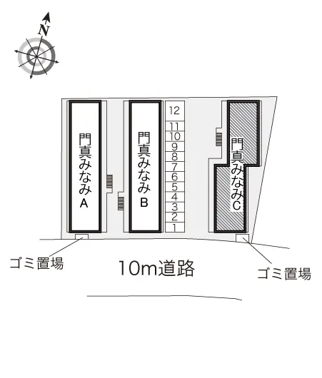 レオパレス門真みなみＣ 2