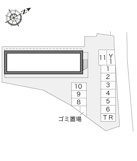 レオパレスしまたⅢ 2