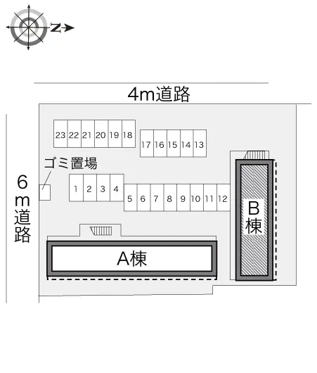 レオパレスオークヒルズⅡ 2