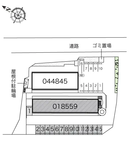 レオパレスタカネ．台 2