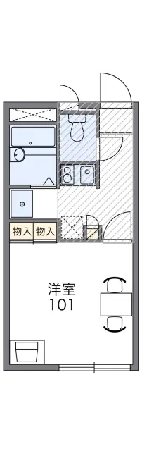 レオパレスフラワーハイツ 1