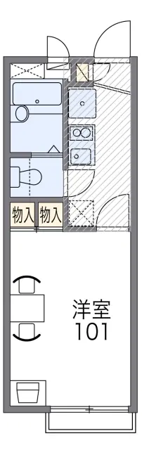 レオパレスゴールドイーストⅠ 1