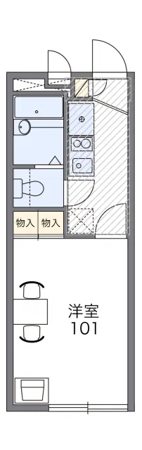 レオパレス弥勒寺 1