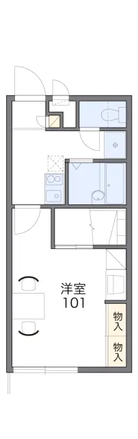 レオパレスタカラⅡ 1