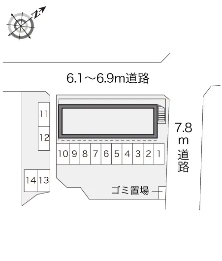 レオパレスｔａｔｅｙａｍａ 2