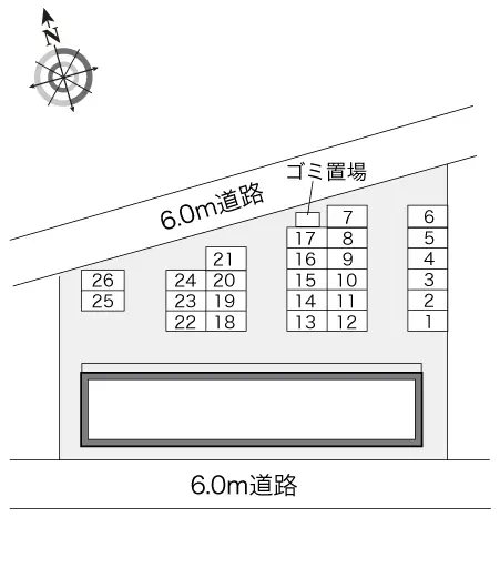 レオパレスクレール田島 2