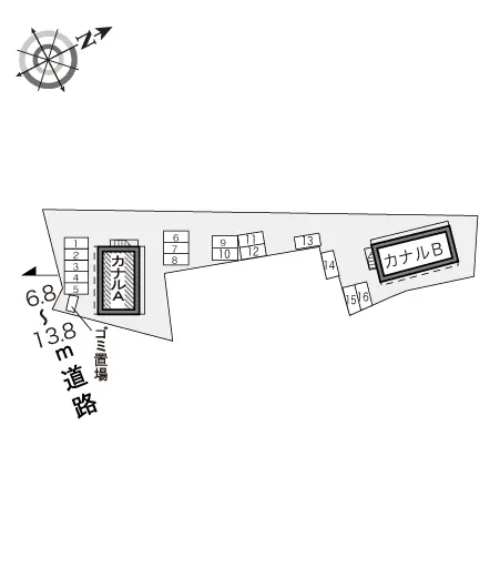 レオパレスカナルＡ 2