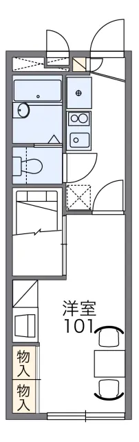 レオパレスエミネンス M - Shiroi student accommodation