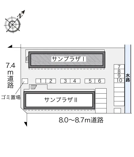 レオパレスサンプラザⅠ 3