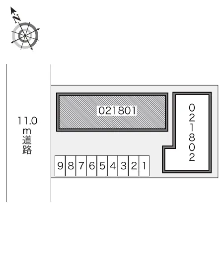 レオパレス日サルー時任町Ａ 2