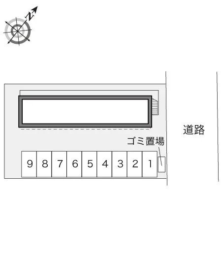 レオパレスサンパーク白金 2