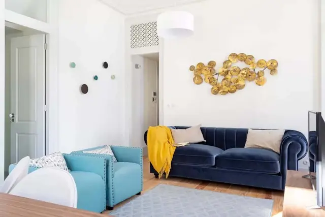 2BR Pastel dreams Apt by the Santa Justa Lift, in Baixa 0