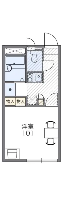 レオパレス大麻新町 1