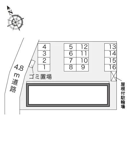 レオパレス赤堀 2