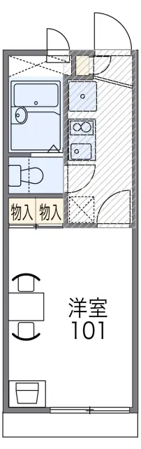 レオパレス修浦Ⅱ 1